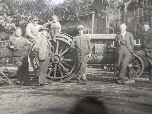Altes foto oldtimer trecker - oldtimer, /