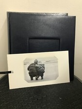 HENZO CLASSIC FOTOALBUM 100 Seit. 30x30cm PERGAMIN TRENNBLÄTTER NACHTBLAU ❤️№5