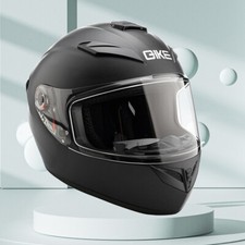 Matt Schwarz Motorradhelm