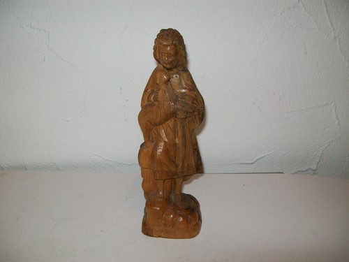 Alte krippenfigur holz - ✅,