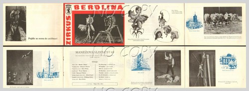 1969 zirkusprogramm zirkus - 1969,