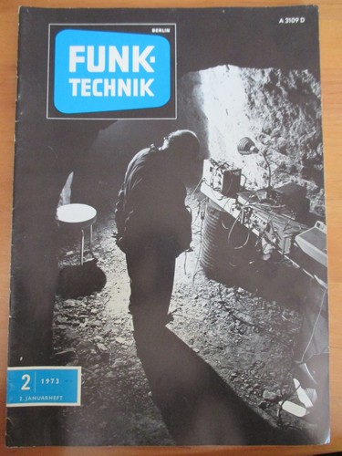 Funk technik heft 1973 ddr - 2/1973,