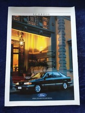 FORD Scorpio CL GL Ghia GL 4x4 Ghia 4x4 Prospekt 05.1989