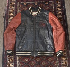 Camp David Leather Varsity