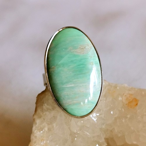 Ring mit variscit 925er - ring,