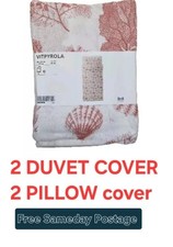 2 × IKEA VITPYROLA BETTBEZUG