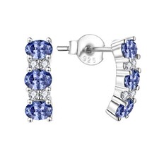 925 Sterling Silber Tansanit