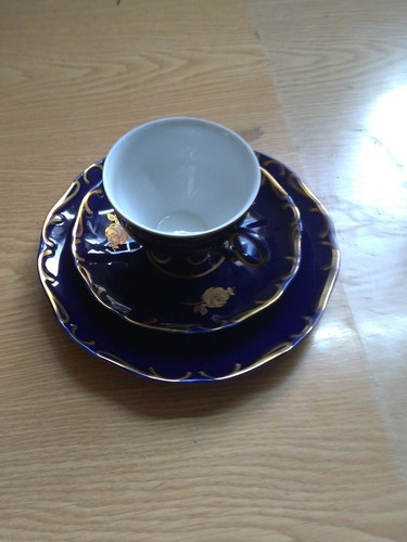 Sammel tasse kobalt blau - -,