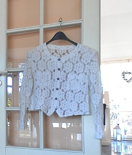 Festliche spitzenbluse gr - ,