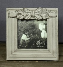 Fotorahmen Bilderrahmen Landhaus Vintage für Fotos 10x10cm Clayre & Eef (2243)