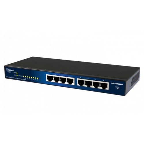 Allnet switch managed - switch, 8