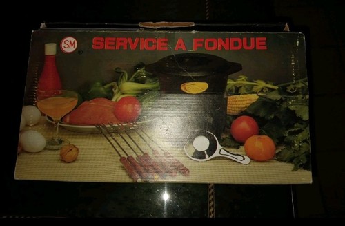 Vintage fondue set - vintage, fondue-set