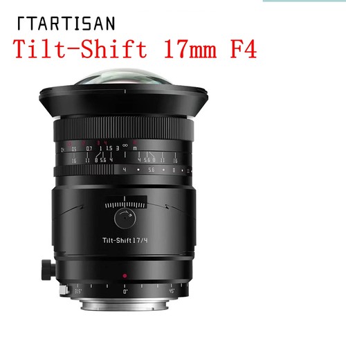 Ttartisan tilt shift 17mm - ttartisan, f4