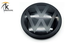 VW Polo AW Emblem | schwarz glänzend vorne 11.2021 bis 11.2022 | neues Design