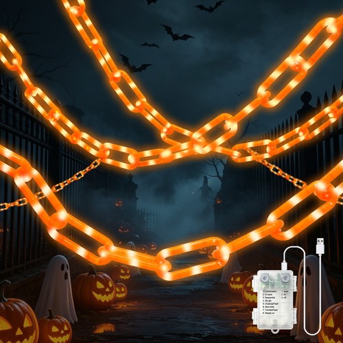 Halloween lichterkette 2m - lichterkette, 3,2m