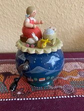Wendt und Kühn Spieluhr Spieldose m. Handkurbel, Melodie: Guten Abend Gut Nacht