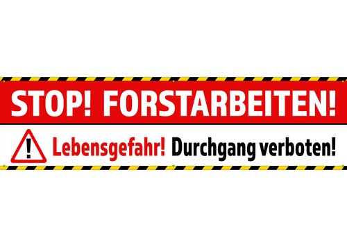 Banner oder aufkleber - oder,