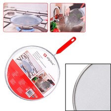 Pfannen Spritzschutz Ø29 x 43 cm Spritzschutzdeckel Fettspritzschutz Edelstahl