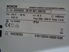 Bosch WAE28323/26 MOTOR  für Waschmaschine , TOP , 151.60037.06