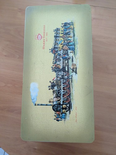 Vintage teekanne blechdose - vintage,