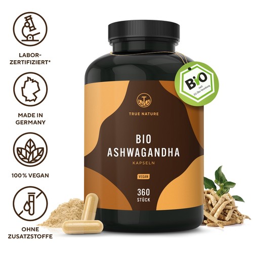 Bio ashwagandha 360 - bio, kapseln