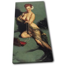 Vintage Mädchen Poster Retro