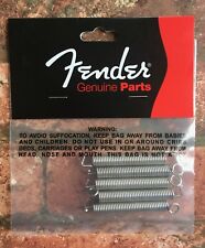 Fender Stratocaster Tremolo Zugfedern x5 für USA Strat Trem, vernickelt