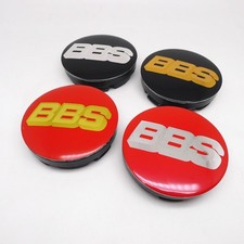 4X 56mm Für BBS Logo Nabendeckel Radmitte Felgendeckel Emblem Nabenkappen Auto