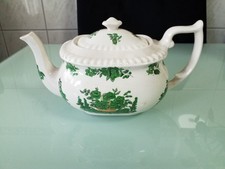 Teekanne Copeland Spode England Green Basket