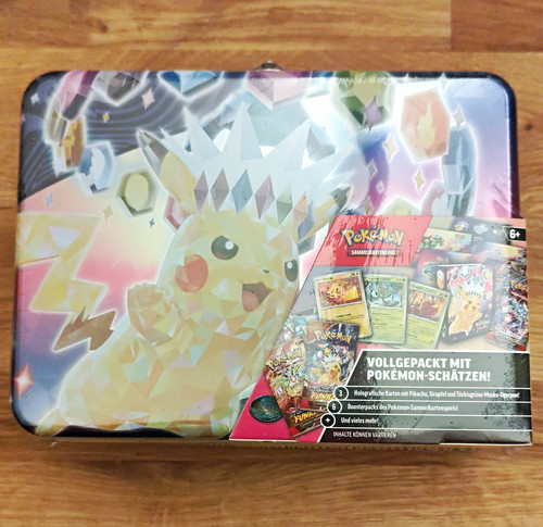 Pokémon schatzkiste metall - pokémon,