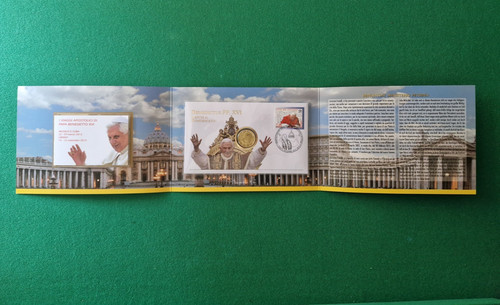 Vatikan numisbrief mit - mit, cent