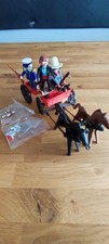 Playmobil Westernkutsche mit 3 Figuren und Zubehör - sehr guter Zustand 