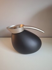 Georg Jensen Thermos Quack, Schwarz, Kaffee Karaffe Designerin Berntsen Denmark