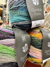 Lana Grossa Gomitolo FUMO, Schurwolle/PA, 200g ca. 700m, versch.Farben