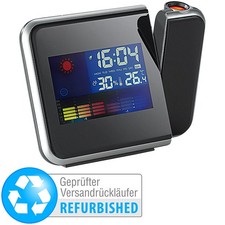 infactory Eleganter Projektions-Wecker, Versandrückläufer