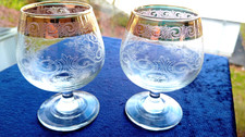 Zwei Cognacgläser - MURANO