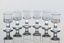 Holmegaard Denmark 6x Skibsglas Portwein Sherry Glas 10cm Design Per Lütken 1971