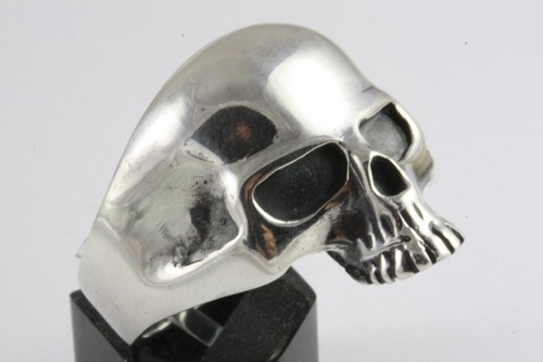 Klassischer totenkopfring - klassischer,