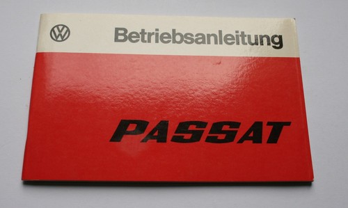 Passat betriebsanleitung - b1,