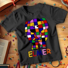 Herren Kinder T-Shirts Elmer