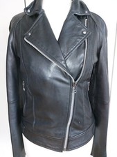 MANGO Echt Lederjacke