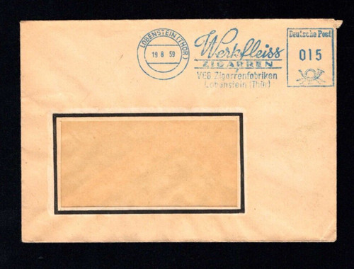 Ddr 1959 freistempel - ddr,