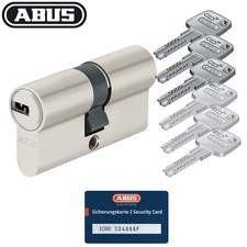 ABUS EC660 Profilzylinder mit Sicherungskarte geschützt - verschiedenschließend