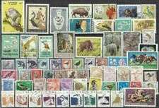 Tiere Lot mit Marken zum Thema