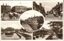 Stafford Shire Hall Market Place Greengate Street Pool Park Walk Royal Brine Bat