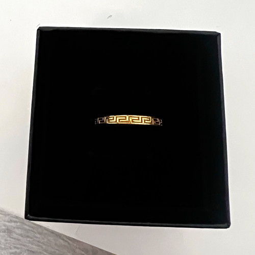 Versace greca ring - ring, band
