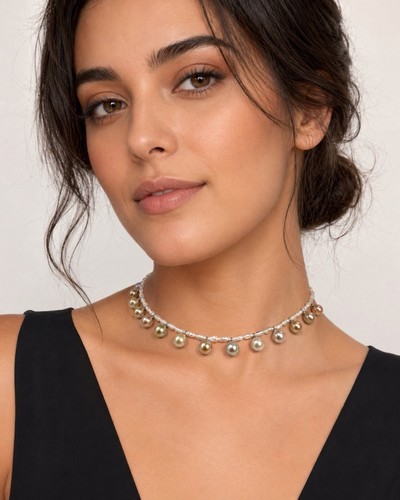 Akoya perlen choker mit - akoya-perlen-choker,
