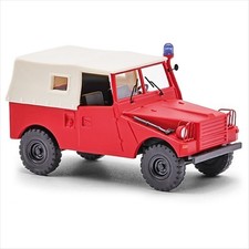 Busch 53910 IFA P3 (1962) "Freiwillige Feuerwehr Langenau (DDR)" 1:87/H0 NEU/OVP