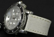 UHRENARMBAND 22 20 18 MM WEISS