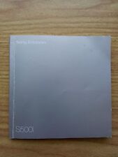 Bedienungsanleitung für Handy Sony Ericsson S500i, Deutsch - wie neu